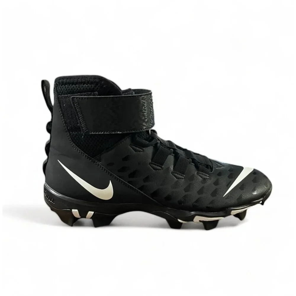 Nike Force Savage Shark 2 Black & White Cleats Mens US 11 - Picture 2 of 10